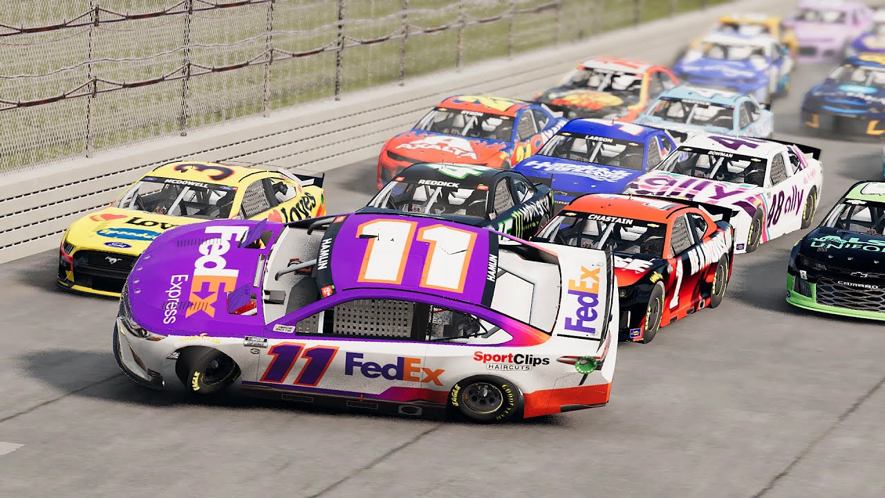 NASCAR Racing Crashes #87 | BeamNG Drive