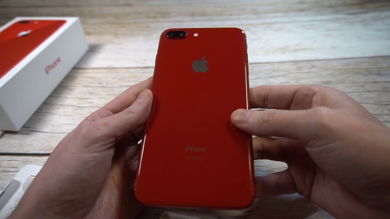 Apple iPhone 8plus (Product) Red Edition Unboxing and Overview