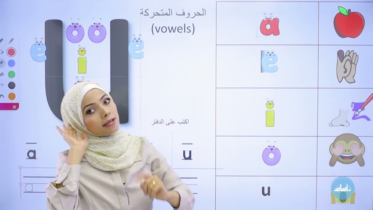 تأسيس (براعم الطفولة) 👨‍👩‍👧    الحصة (1) 🔋 || إنجليزي مع أ. مجد المحارمة 💪