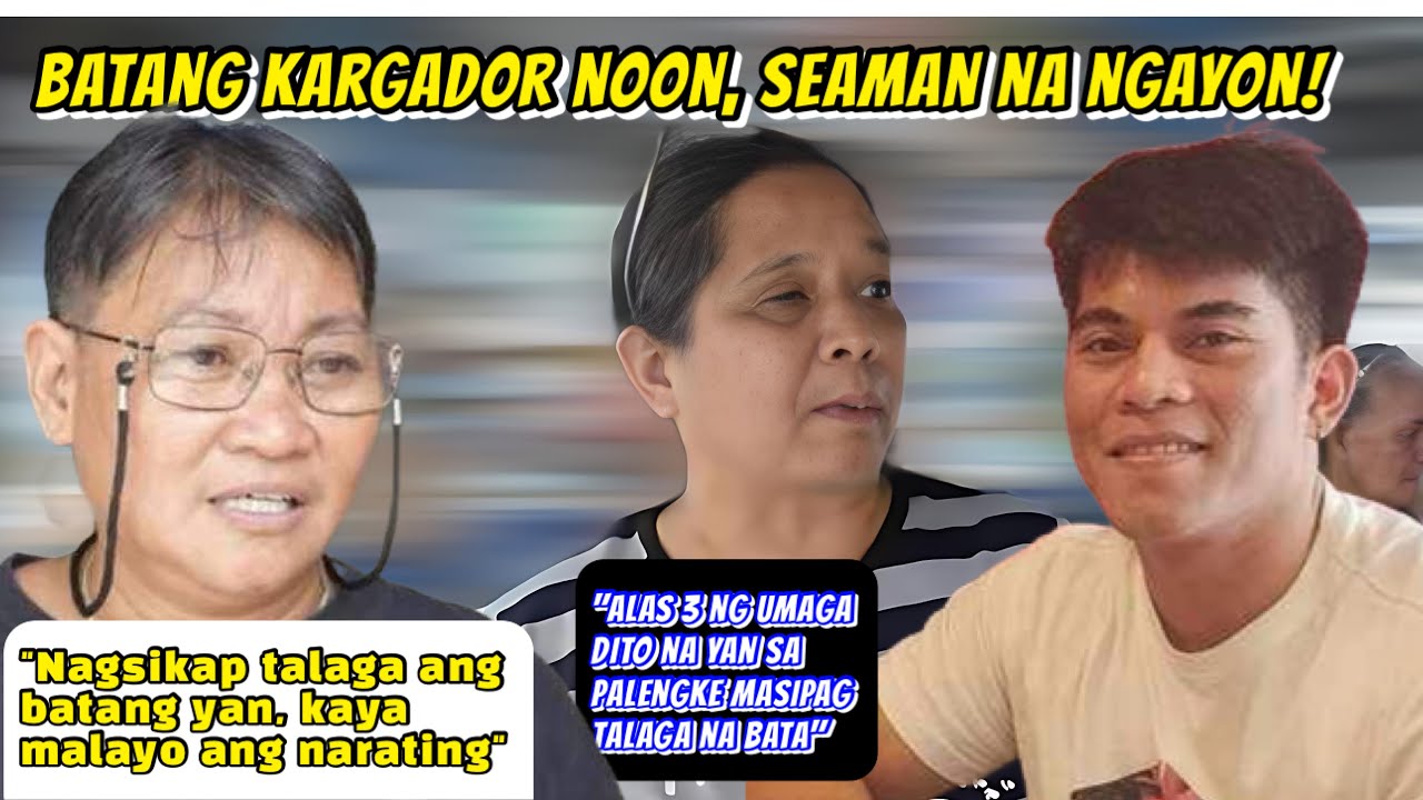 BATANG KARGADOR NAGSIKAP MAKAPAGTAPOS NG PAG-AARAL!