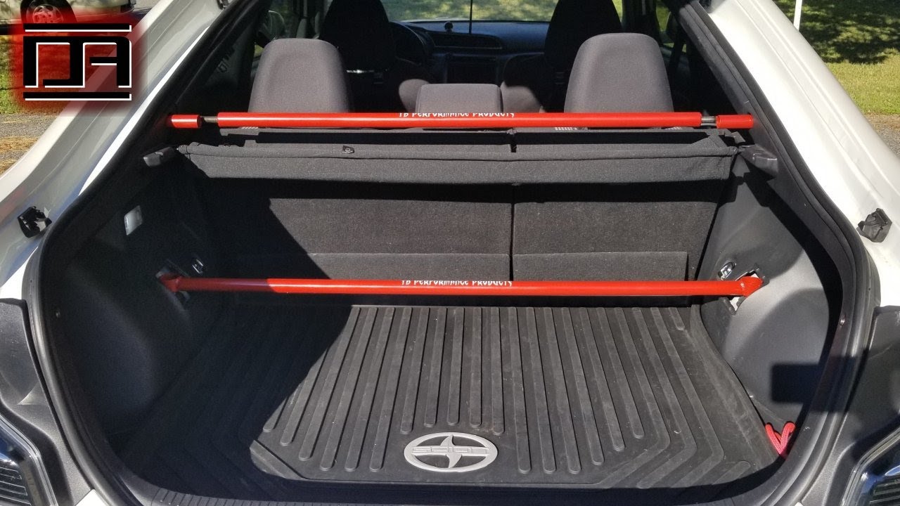 TB Performance Rear Strut Bar (TC2RSB) C-Pillar Brace (TC2CPB) Install / Review (Scion tC2 / tC2.5)