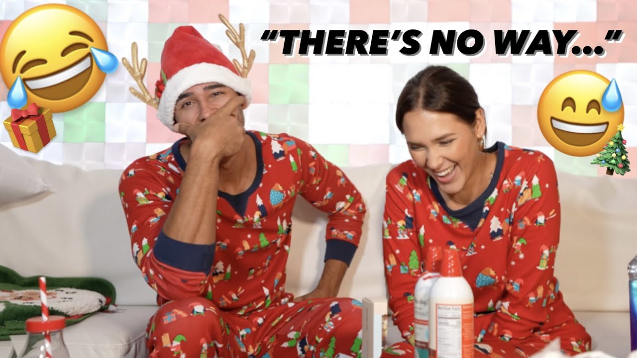 EXTREME GIFT EXCHANGE W/ MY CRUSH *hilarious* | Vlogmas Day 1 🧸🎁✨