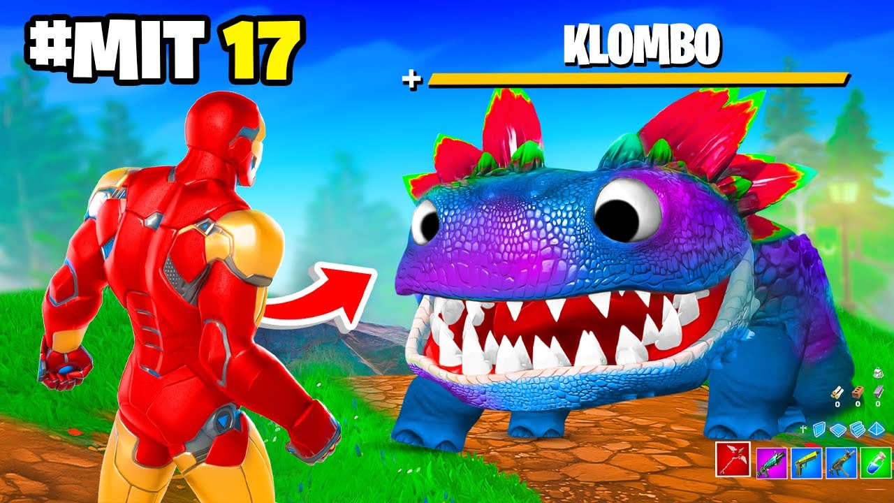 KLOMBO POWR&Oacute;CIL TESTUJE WSZYSTKIE MITY IRON MAN w FORTNITE