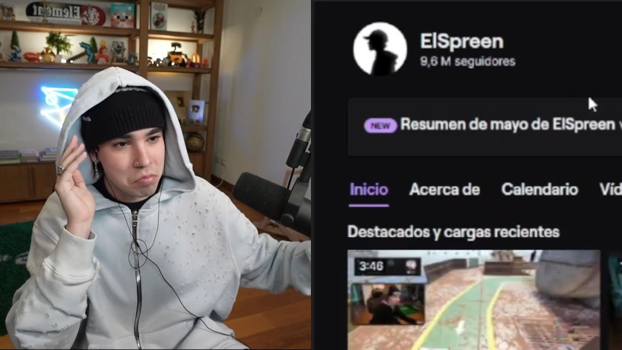 SPREEN SE ENTERA QUE LE QUITARON EL VERIFICADO DE TWITCH 😡