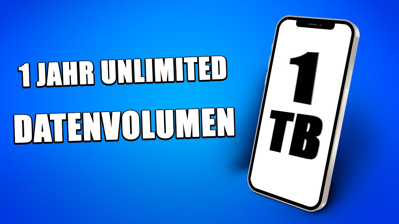 1 Jahr UNLIMITED Internet - so viele GB habe ich verbraucht!