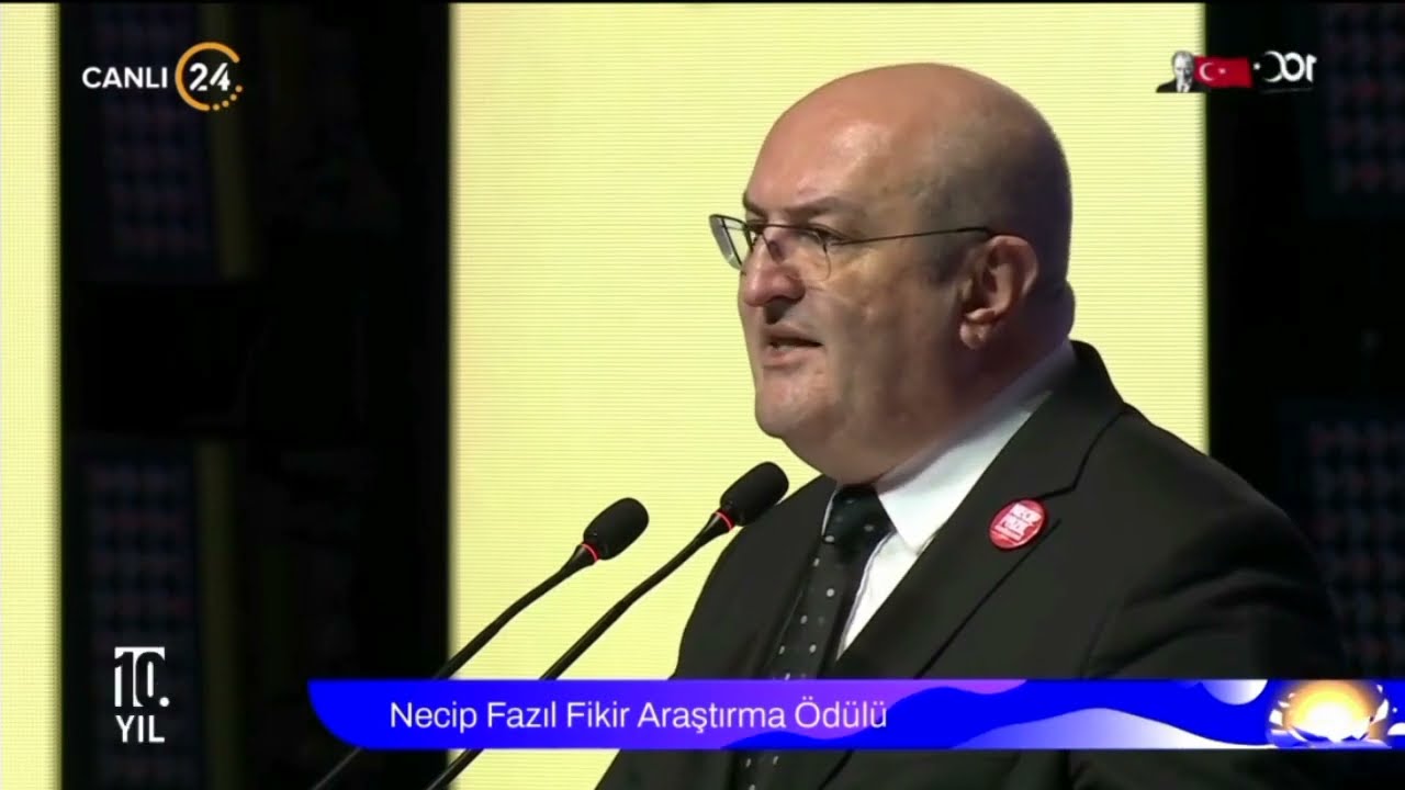 Ahmet Ayhan Çitil - Necip Fazıl Ödül Töreni Konuşması 2023