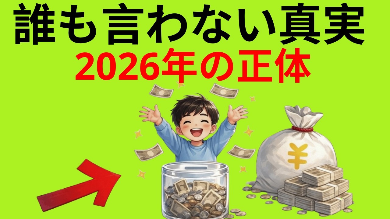 【手遅れになる前に】2026年が最後のチャンス？格差拡大を追い風に変える投資術|図解でわかる経済とお金
