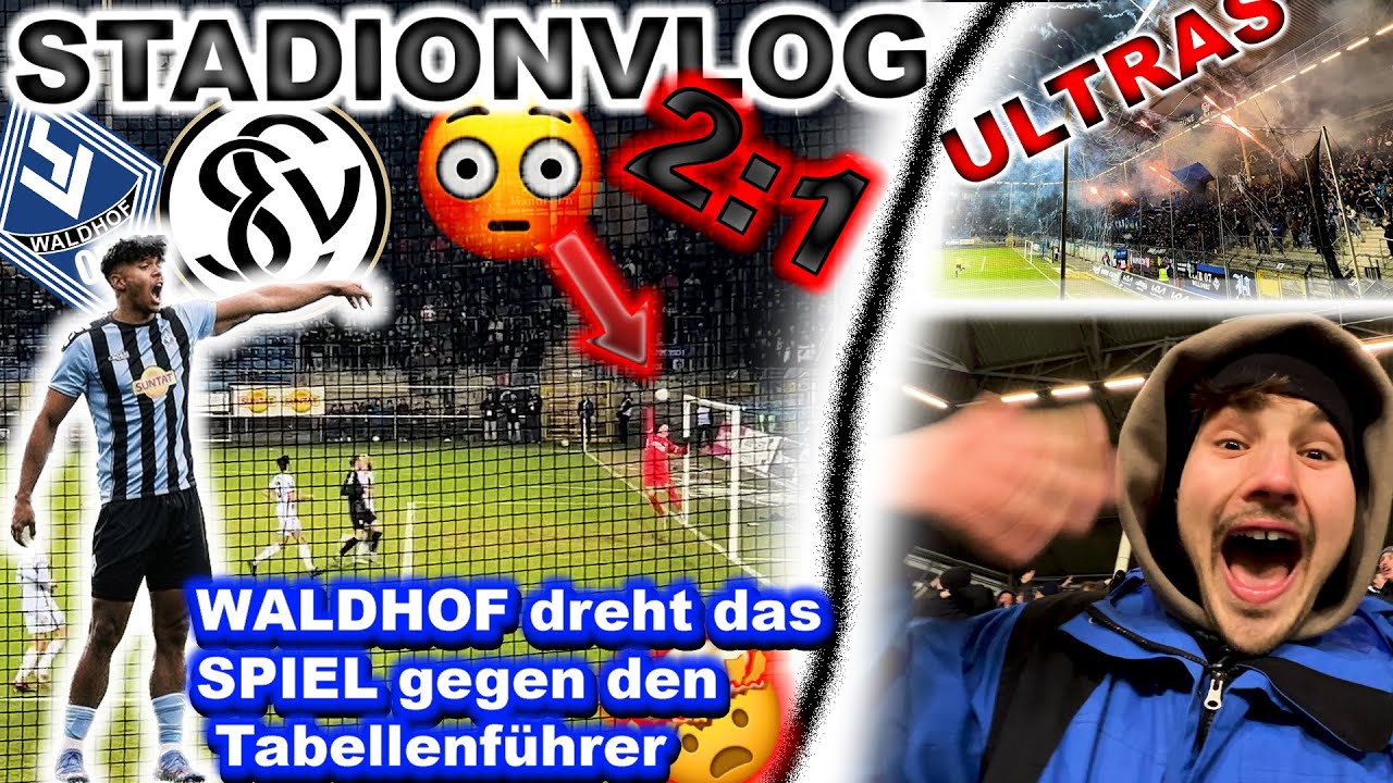 Waldhof Mannheim vs. Elversberg 😮‍💨 Stadionvlog💥 Highlights 🤩 Waldhof dreht das Spiel 🤯