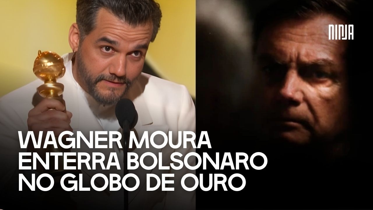 🔥Wagner Moura faz história no Globo de Ouro e relembra período obscuro do bolsonarismo🔥