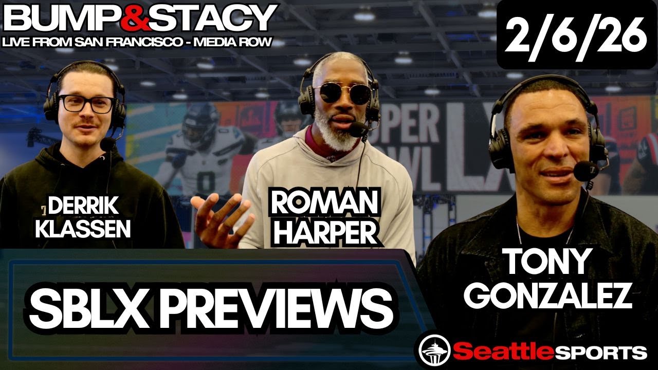 Seahawks SBLX Previews w/Tony Gonzalez, Roman Harper & Derrik Klassen! | #SeattleSports