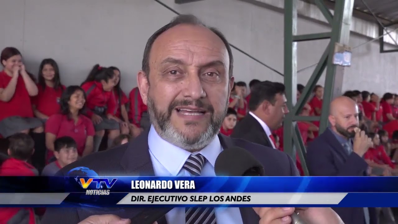 En escuela Ferroviaria se realizó el acto oficial de inicio de año escolar en Los Andes