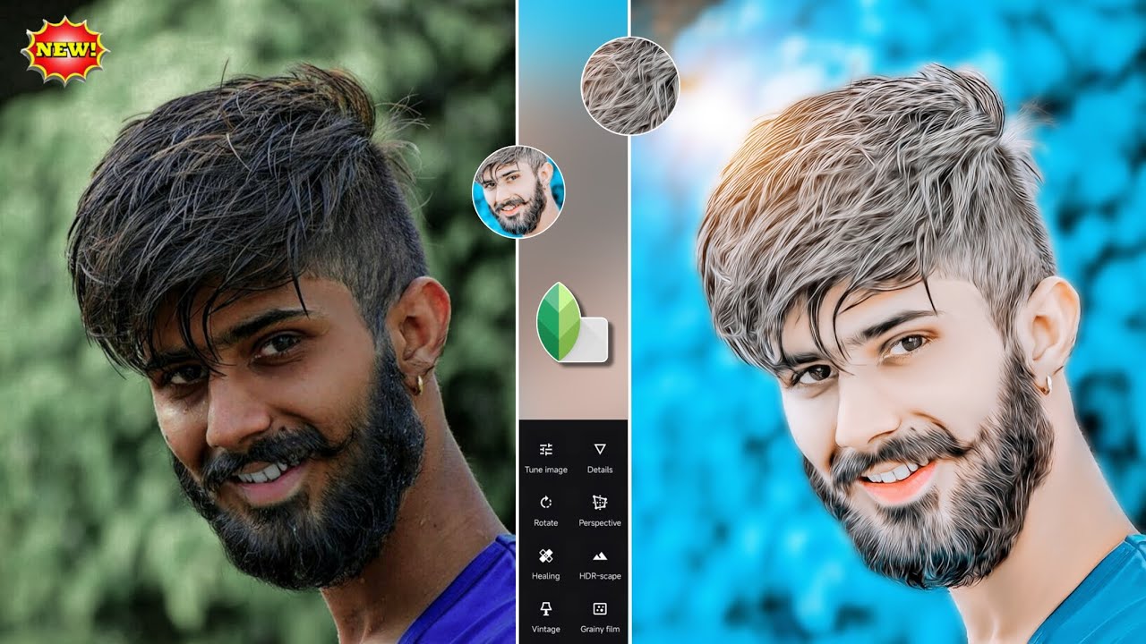 Snapseed Oil Paint Face Smooth Photo Editing 2025 | Face Smooth Photo In Snapseed | Photo Editing 🔥