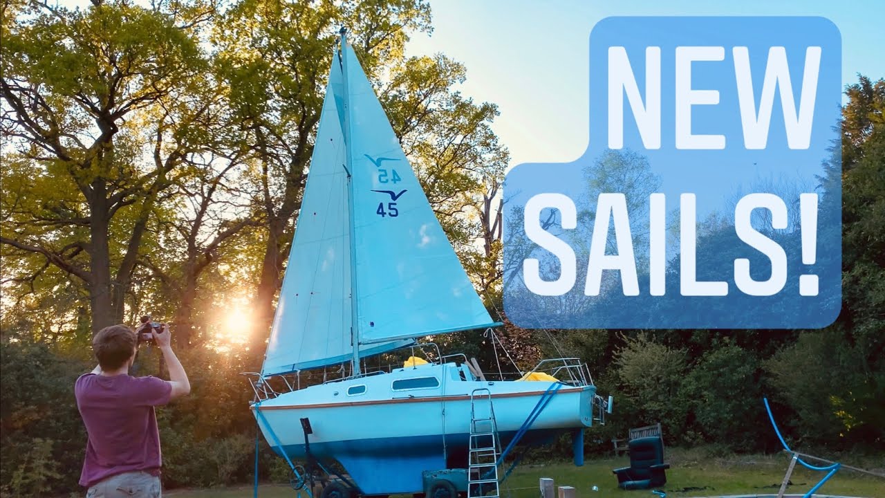 NEW SAILS UNBOXING! Sailing Meraki | Ep.34