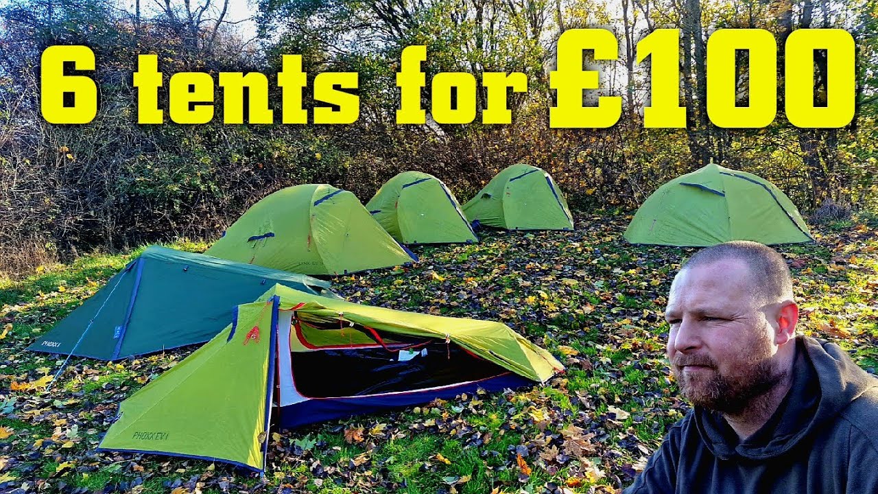 TENT HAUL !!  I brought 6 second hand OEX TENTS from a Facebook friend.