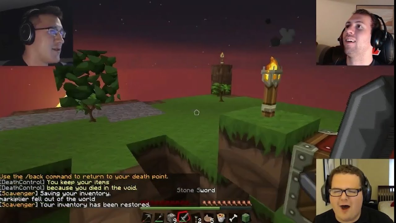 Drunk Minecraft but Bob gets louder every time he says oh no