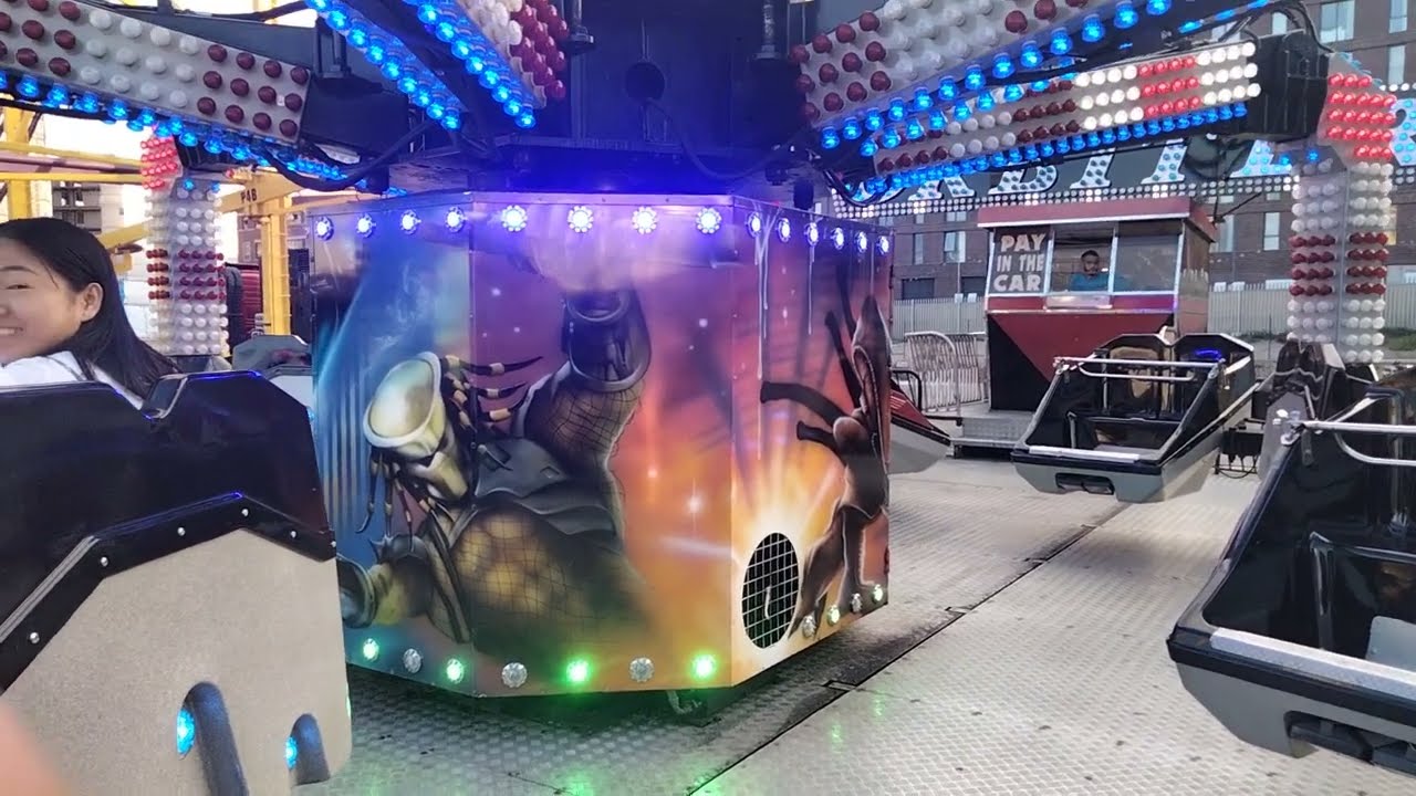 Orbiter onride Billy Joe Butlin,Birmingham Beach.