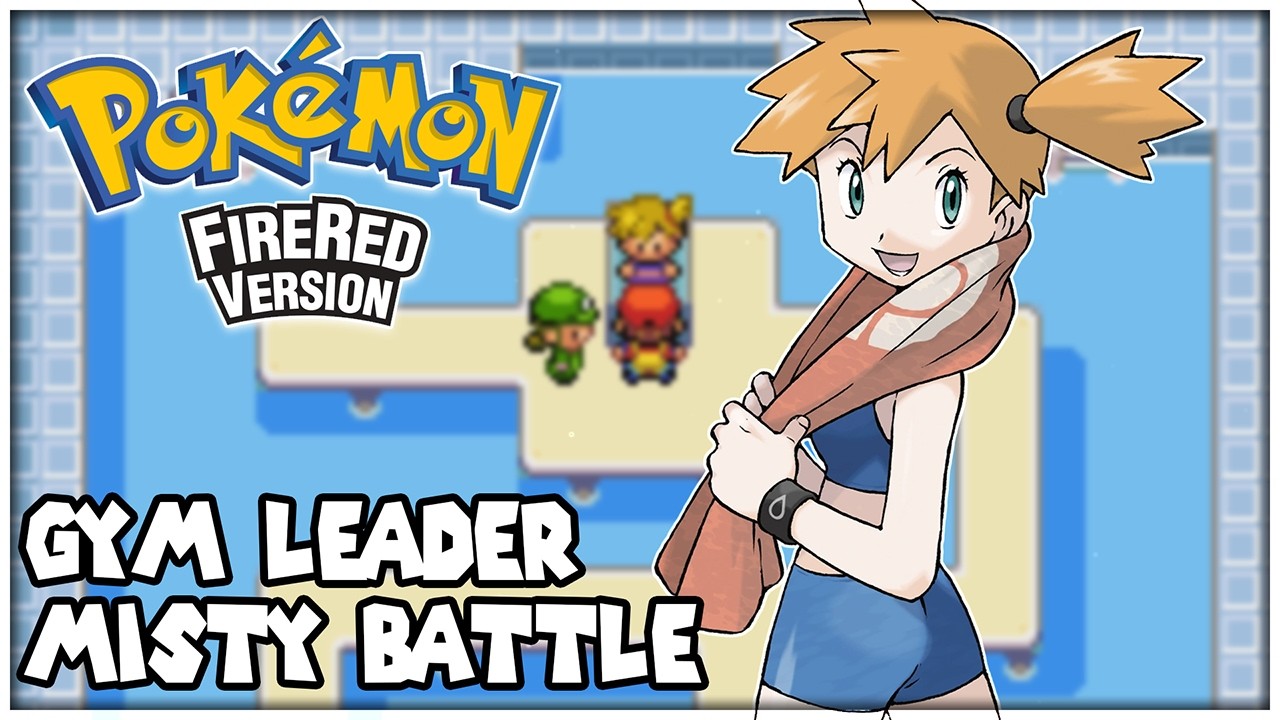 Pokémon FireRed - 2nd Gym Leader Misty Battle (SWITCH 2 1440p)