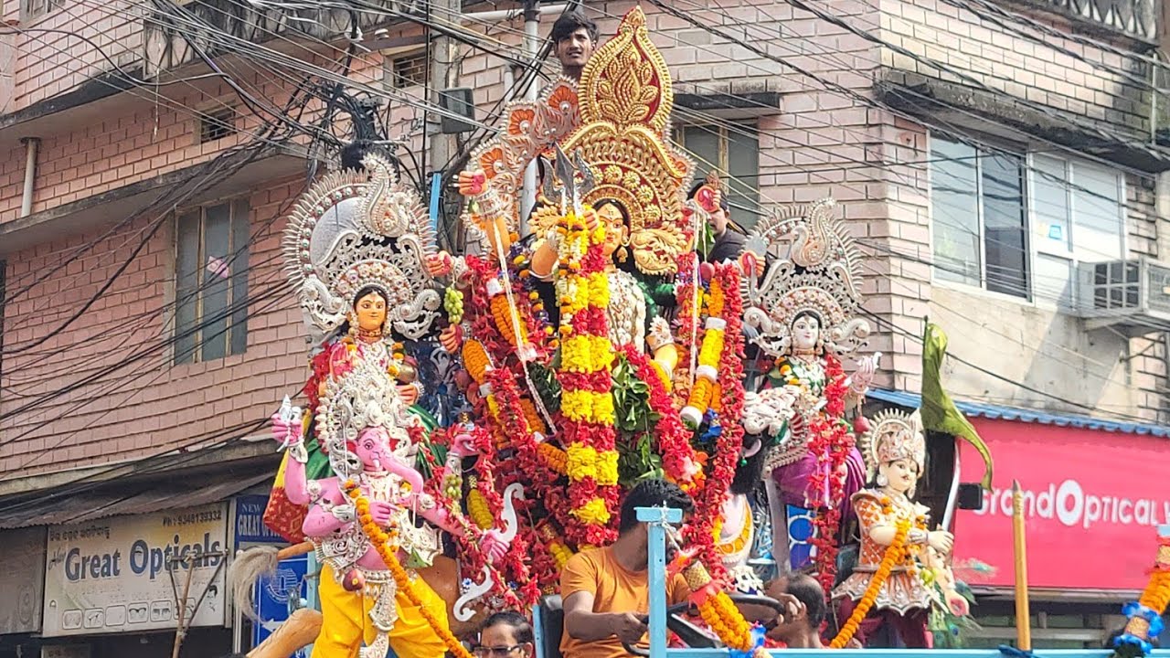 Cuttack Durga Puja  Bhasani 2025 - Tulasipur Chandi Medha - Ranihat -  Mangalabagh - Live Update