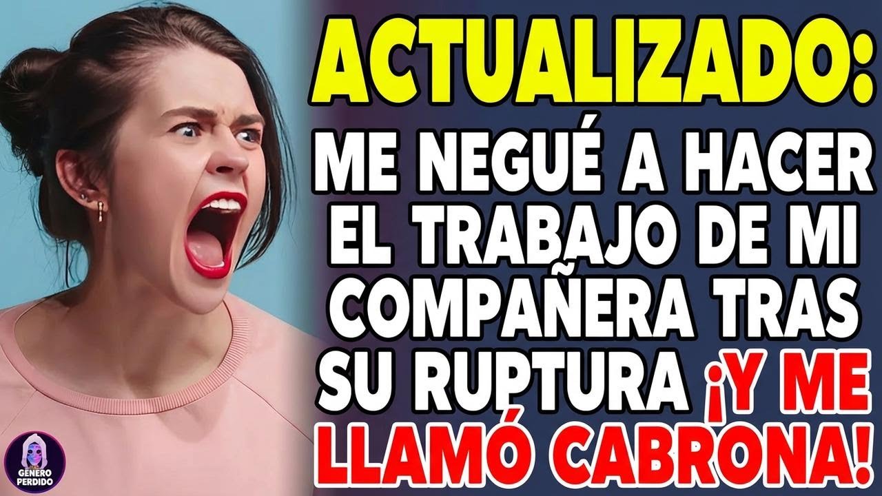 Me negué a cubrir el trabajo de mi compañera tras su ruptura y me insultó – Historias de Reddit