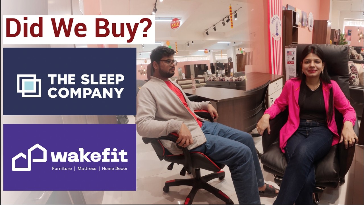 Ajj gye Wakefit and The Sleep Company