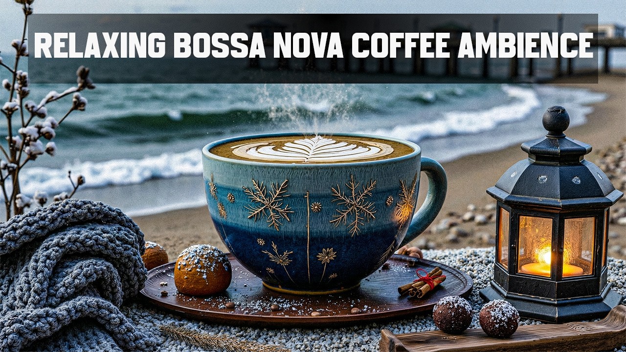 Deep Focus Study Music ☕ Relaxing Bossa Nova Cafe Ambience for Productivity Study & Work