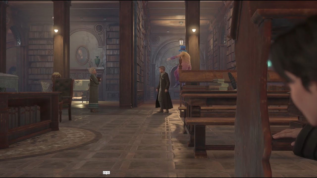 Hogwarts Legacy [#3] とりあえずメインクエストを進めましょう→禁書の棚は危険がいっぱい？……ほぼ自爆(落下)ですが(笑)
