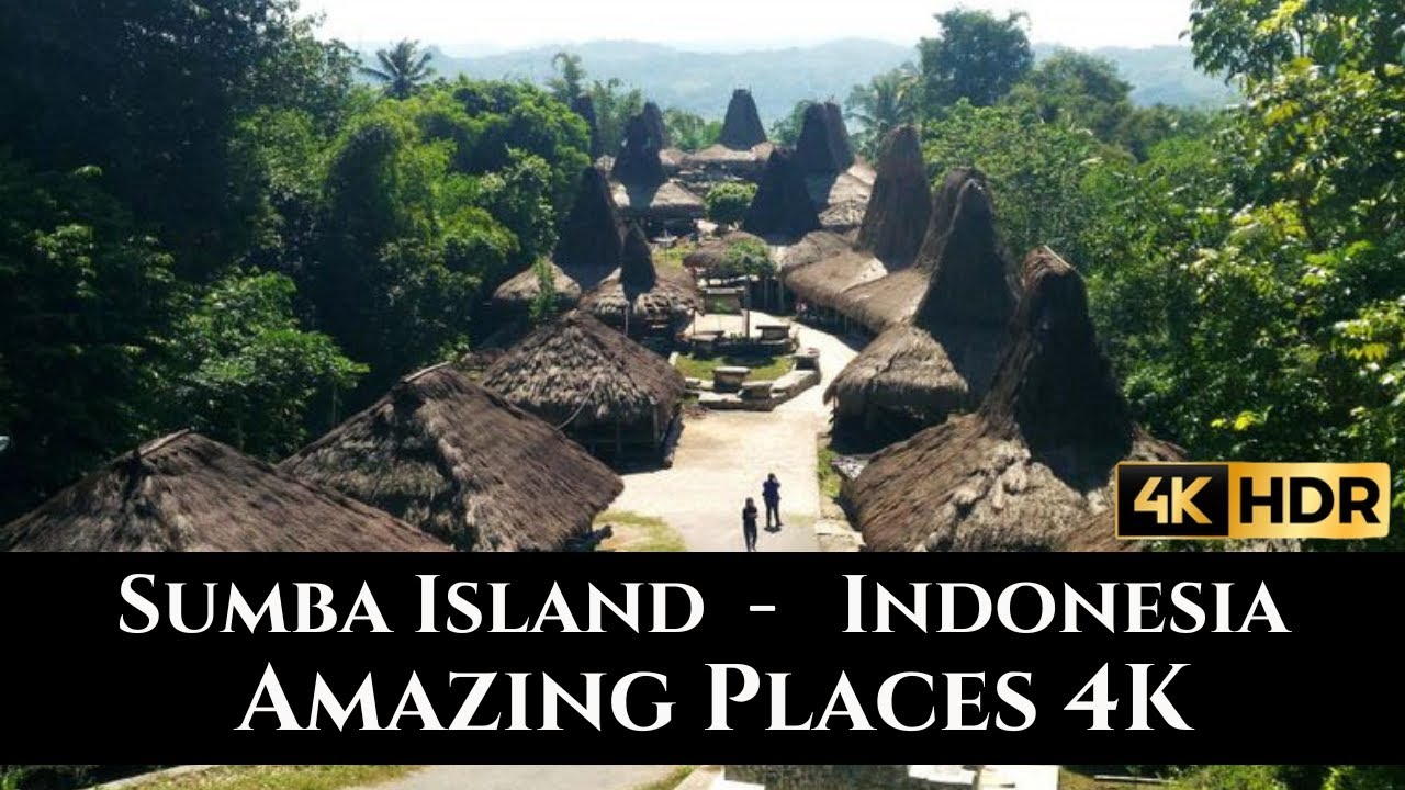 Cultural Wonders of Sumba Island Traditions and Rituals🇮🇩🇮🇩🇮🇩 [Amazing Places]4K
