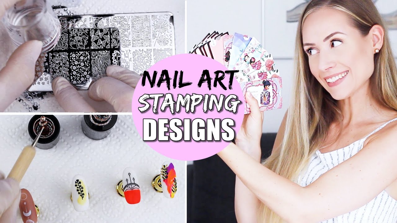 NAIL ART - Stamping Designs  | Nails »Lalalunia«