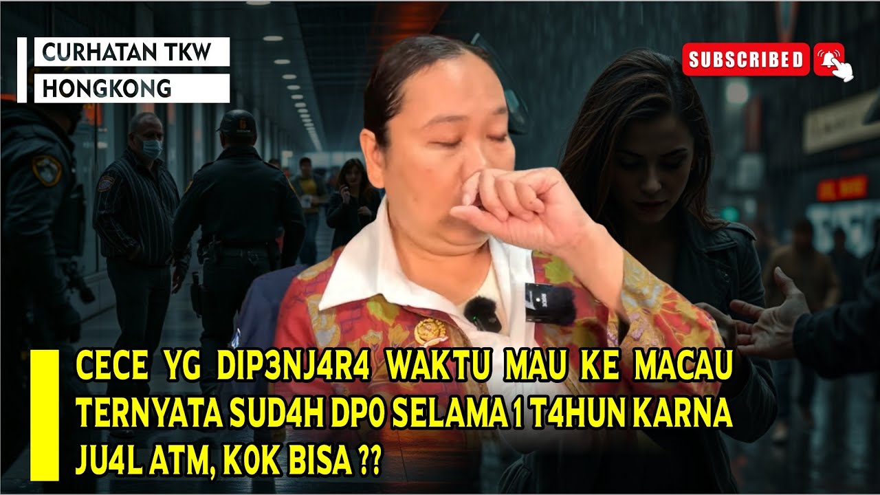CECE YG DIP3NJ4R4 WAKTU MAU KE MACAU TERNYATA SUD4H DP0 SELAMA 1 T4HUN KARNA JU4L ATM, K0K BISA ??