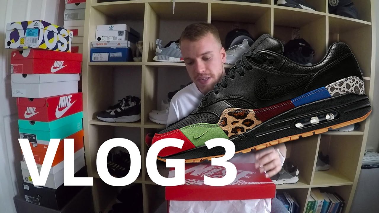 VLOG Unboxing Masters Air Max 1 & Flying A Plane?!