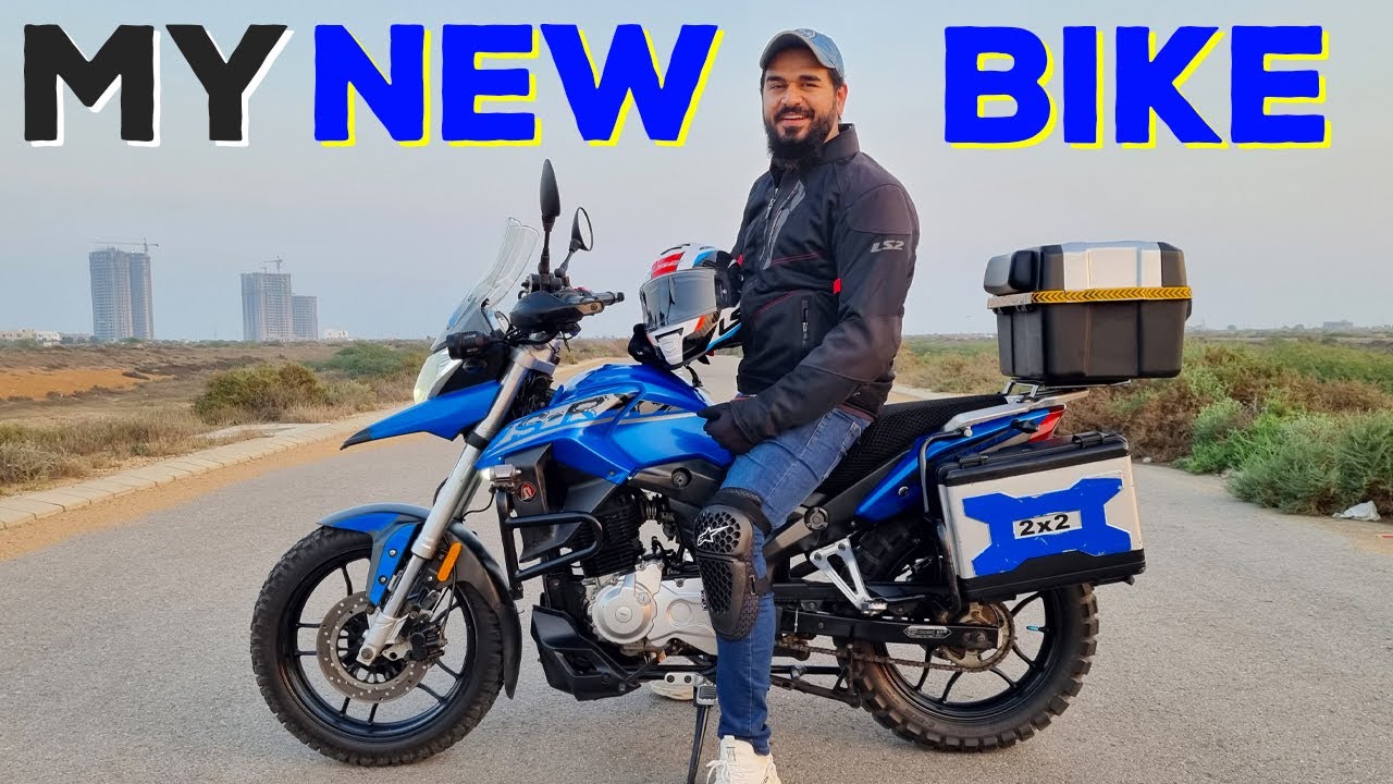 My New Adventure Bike is here | Mustafa Hanif