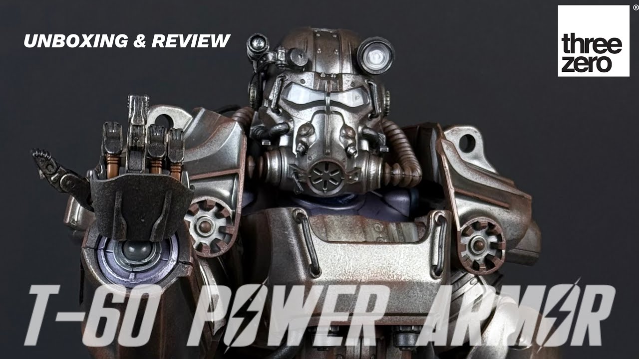 Threezero T-60 Power Armor Unboxing and Review