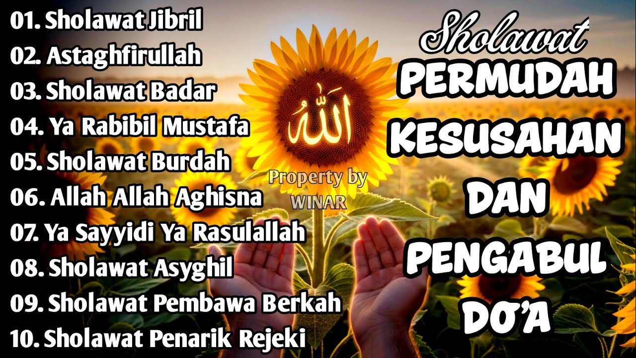SHOLAWAT JIBRIL PEMBUKA PINTU REZEKI, Astaghfirullah||SHOLAWAT NABI SPESIAL RHAMADAN 2026