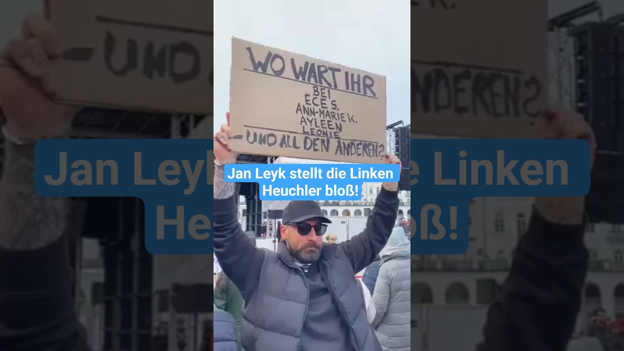 Jan Leyk stellt die Linken Heuchler blo&szlig;! 👏🏼 #afd #deutsch #deutschland #shorts #politik #lustig #eu