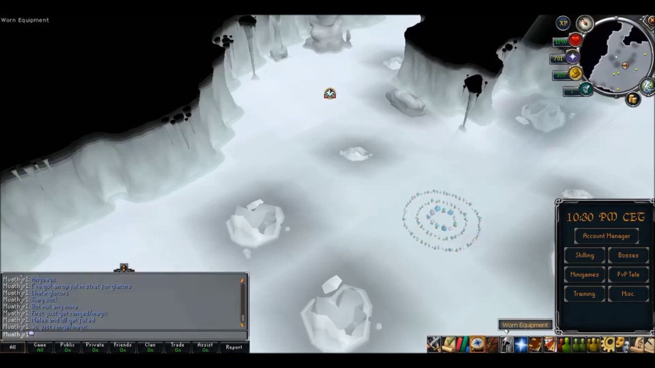 [Beta] RSPS Boredscape - Glacor Guide: Muathjr1