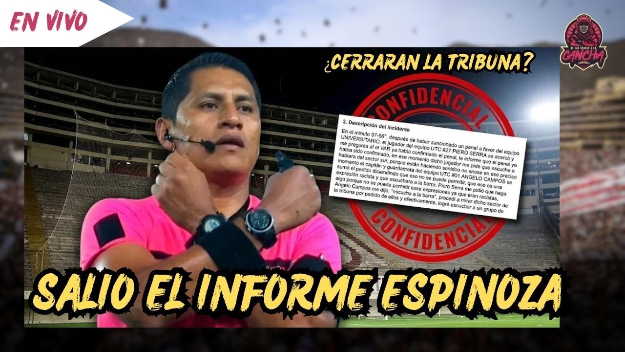 🏟️ Caso Monumental: Análisis del reporte arbitral confidencial y la sanción a la tribuna