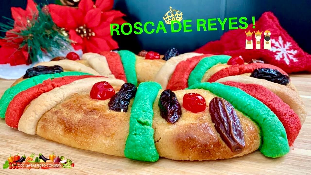 ROSCA DE REYES Sin Gluten Harinas Ni Azúcar / Roscón / Keto #roscadereyes #roscon