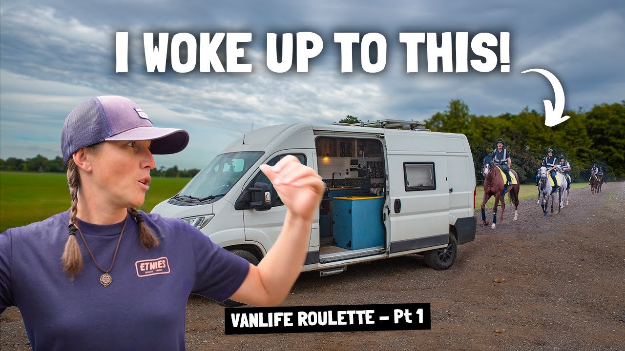 THIS is what HAPPENS when you leave EVERYTHING to CHANCE! - Solo female stealth camping van life UK