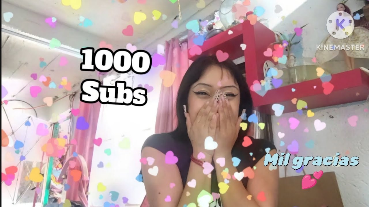 Llegamos a los 1K de subs 💕|Yexalen