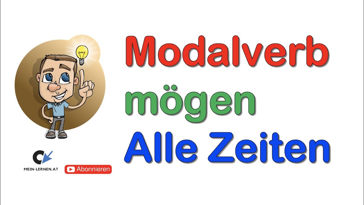 6 Zeitformen Verb m&ouml;gen