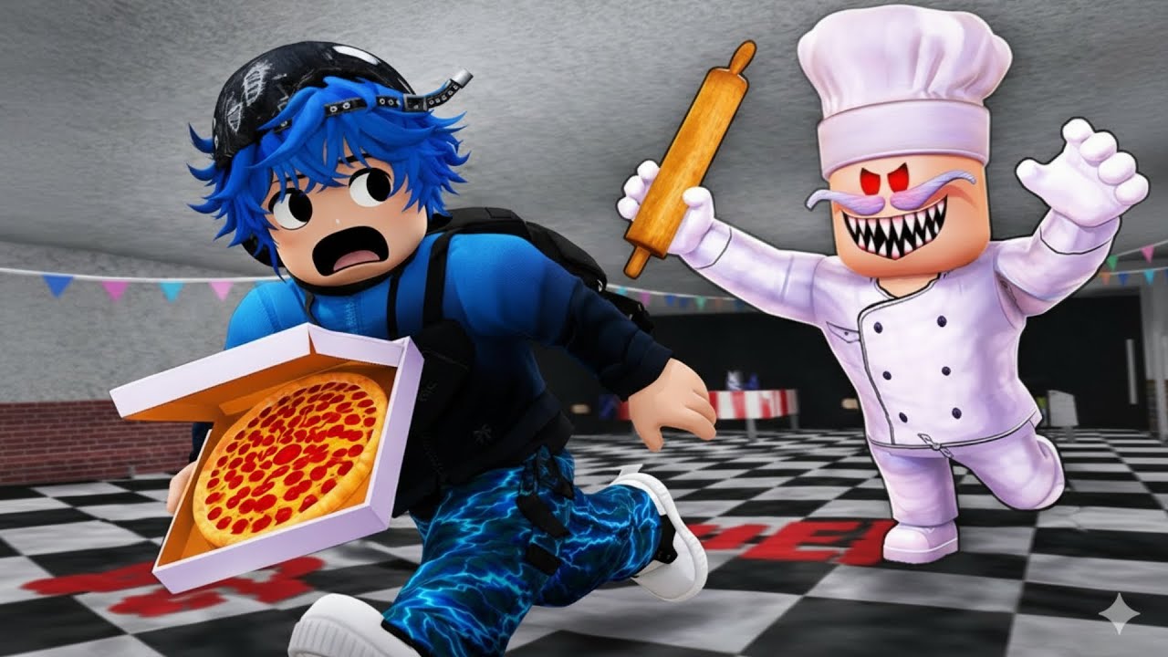 Roblox lekin Yovuz Pitsachi Meni Yeb Qo'ymoqchi !