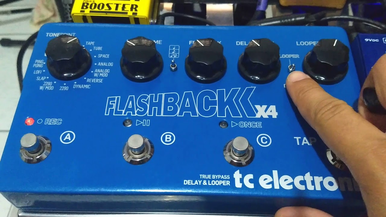 Rewiew do pedal Flashback X4 da Tc eletronic em português