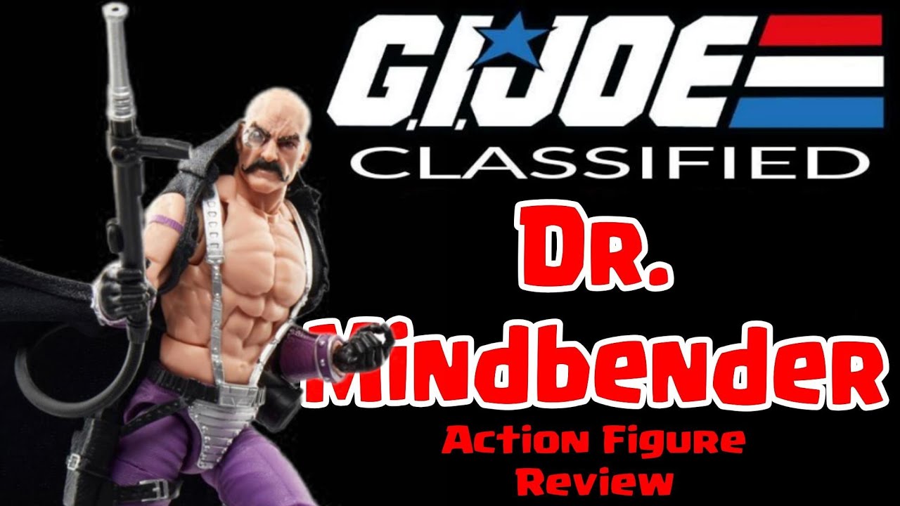 Dr. Mindbender  (Retro) - G.I. Joe: Classified (Action Figure Review)
