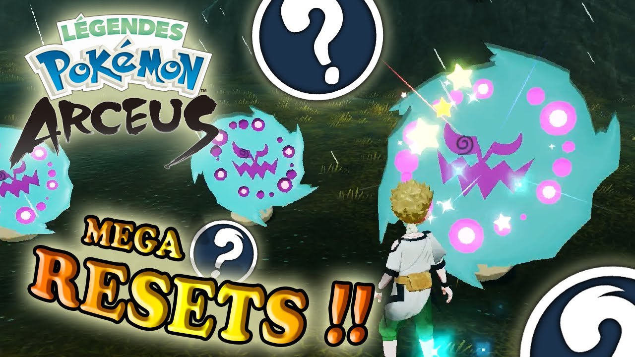 BARON SHINY ASSURÉ !!! COMMENT RESET LES MÉGAPPARITIONS DANS  LÉGENDES POKÉMON ARCEUS !!