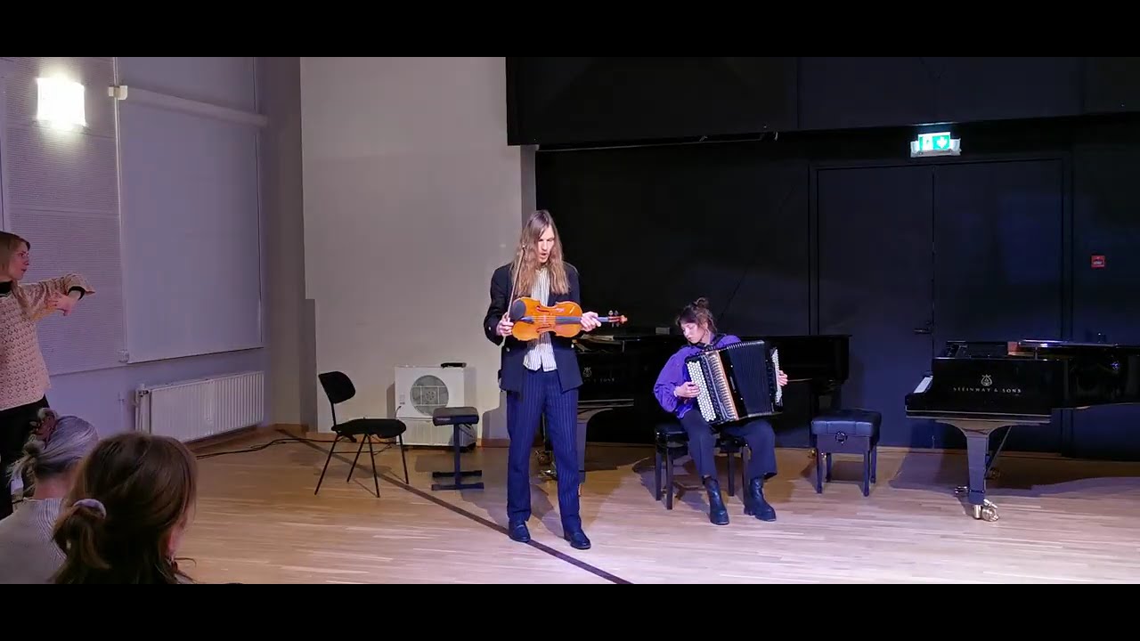 Kristjan Kannukene, Britt Kõrsmaa, Darja Goldberg in Chamberhall of EAMT, 13.02.2026