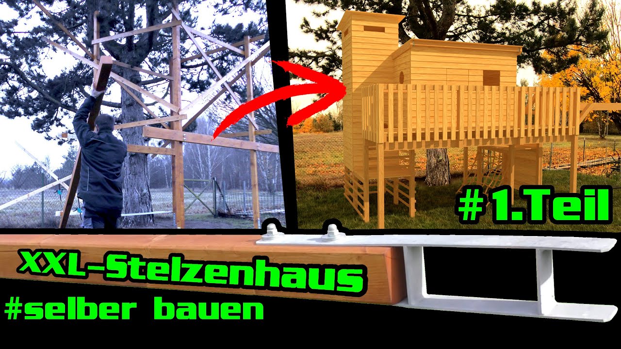 DIY Spielturm / Baumhaus selber bauen #1.Teil