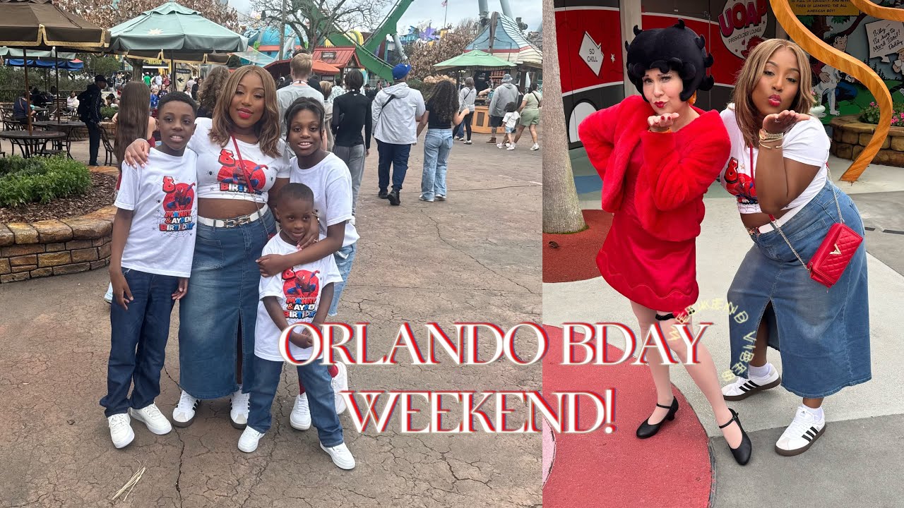 Orlando Birthday Weekend Vlog 🎉 | Surprise Dinner + Pool Party + Islands of Adventure