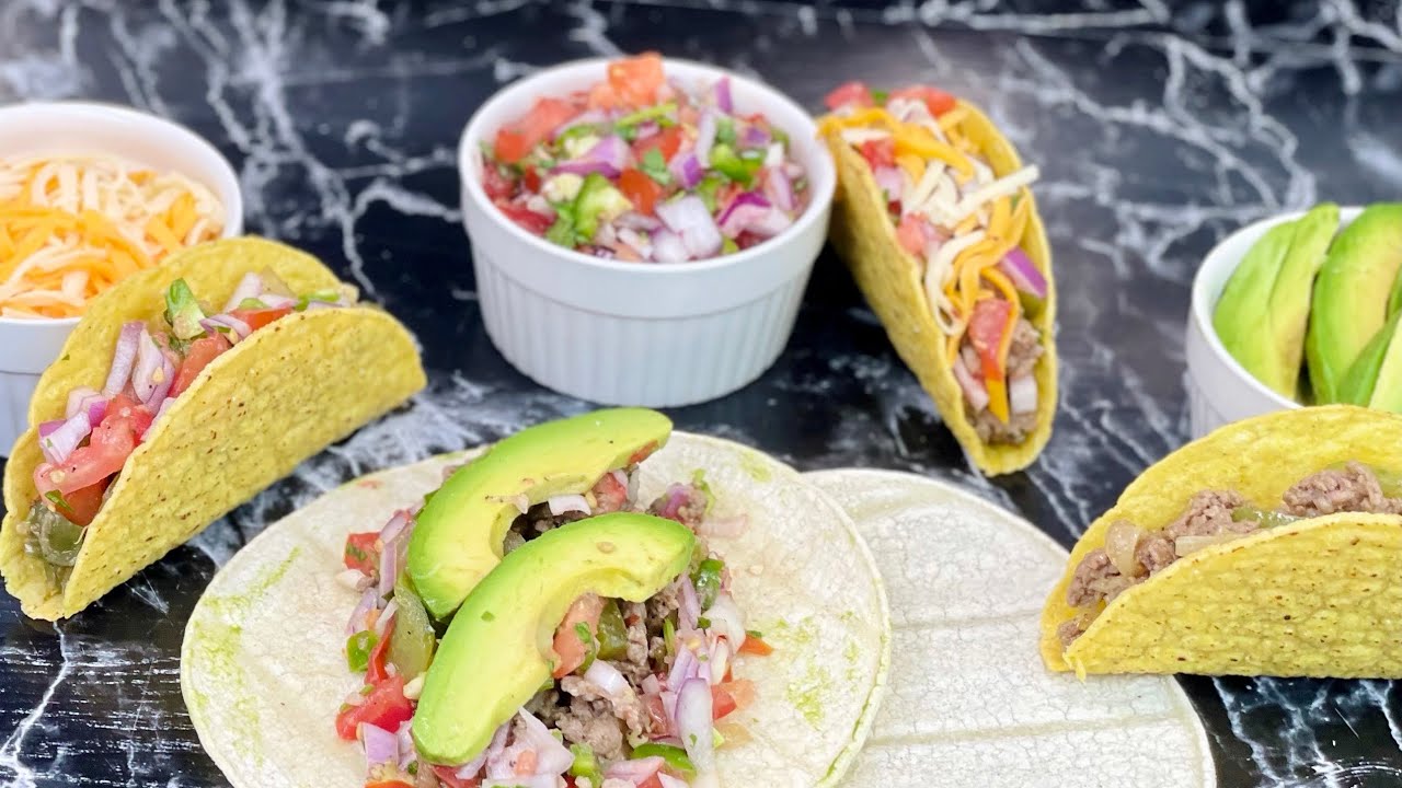 МЕКСИКАНСКИЙ РЕЦЕПТ ТАКО 🌮 С СУБТИТРАМИ