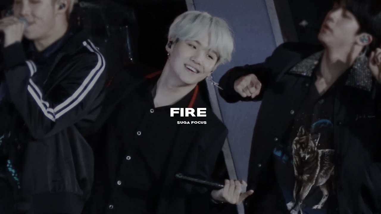 171101 광화문 평창문화올림픽 G-100 - 불타오르네 슈가 직캠 SUGA FOCUS