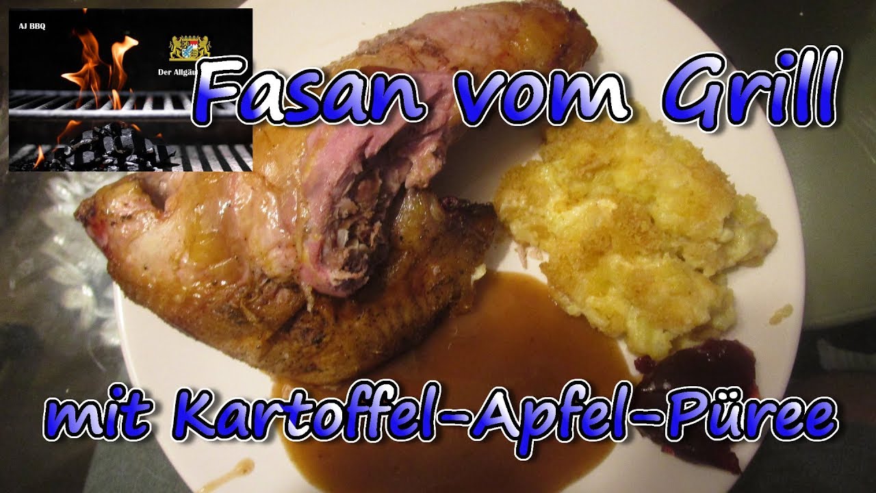 Fasan vom Grill mit Kartoffel-Apfel-Auflauf - engl. subtitle #67